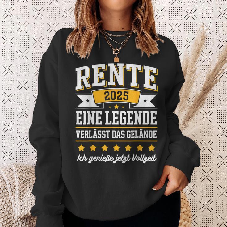 Rente 2025 Rentner 2025 Renteneintritt 2025 Sweatshirt Geschenke für Sie