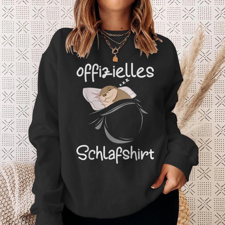 Seeotter Sleeping Otter Pyjamas Sleep Sweatshirt Geschenke für Sie