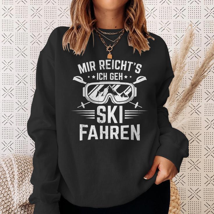 Skier Mir Reichts Ich Geh Skiing Winter Sports Sweatshirt Geschenke für Sie