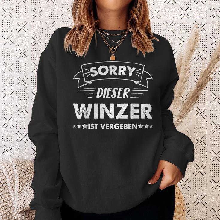 Sorry Dieser Winzer Istgeben Sweatshirt Geschenke für Sie