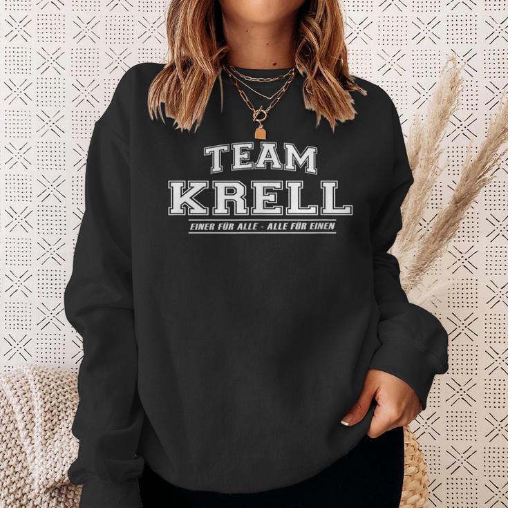 Team Krell Proud Family Last Name Sweatshirt Geschenke für Sie