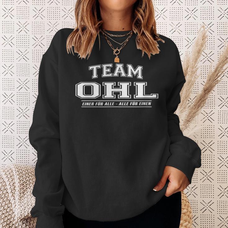 Team Ohl Proud Family Last Name Sweatshirt Geschenke für Sie