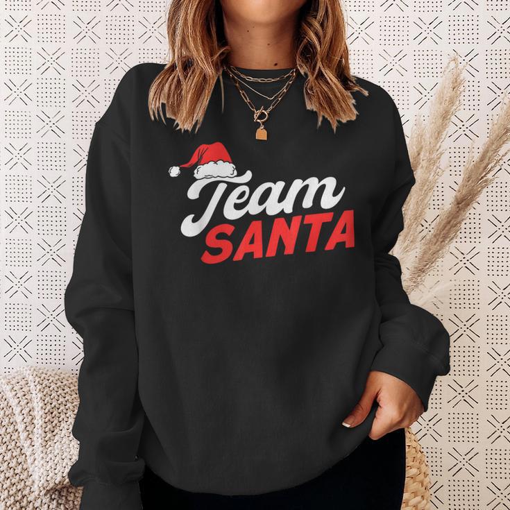 Team Santa Christmas Sweatshirt Geschenke für Sie