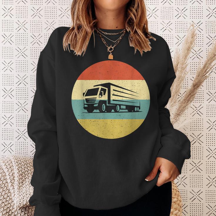 Trucksintage Retro Idea For Men Sweatshirt Geschenke für Sie