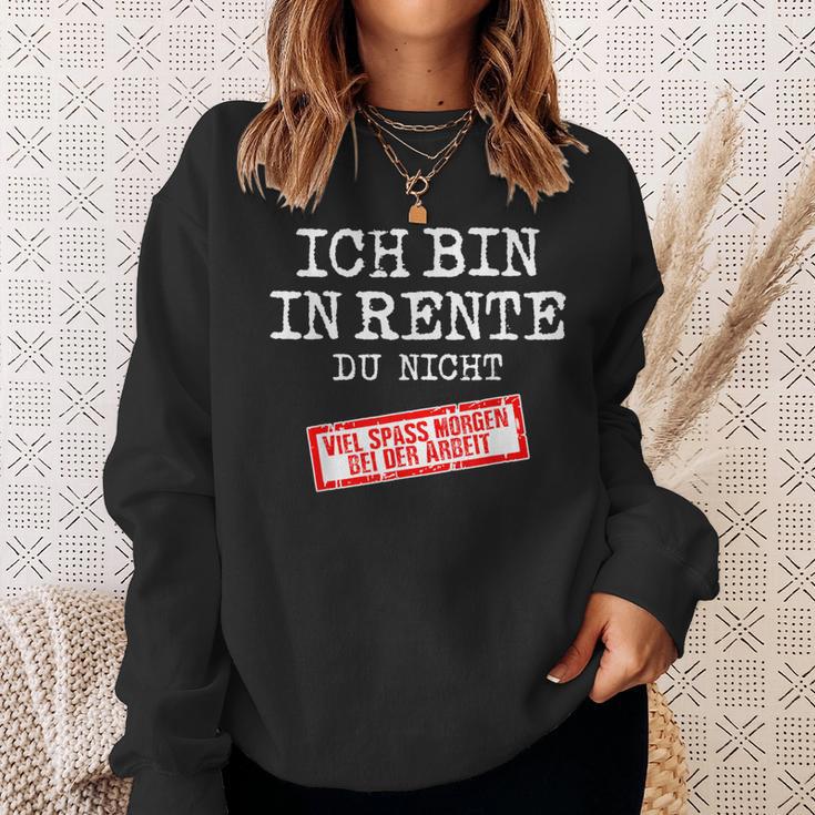 Viel Spaß Beim Arbeit Rente Retirement Pensioner Sweatshirt Geschenke für Sie