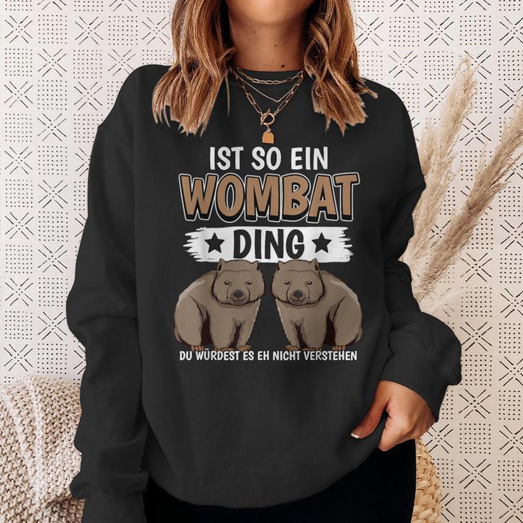 Wombats Australia Sachen Ist Such A Wombat Ding Wombat S Sweatshirt Geschenke für Sie