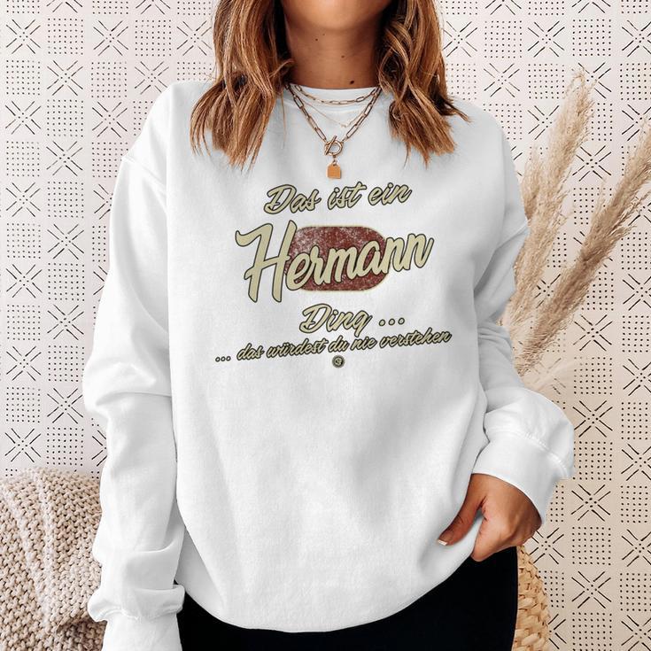 Das Ist Ein Hermann Ding Family Hermann Sweatshirt Geschenke für Sie