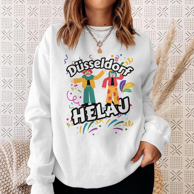 Düsseldorf Helau Carnival Altweiberfastnacht Rose Monday Sweatshirt Geschenke für Sie