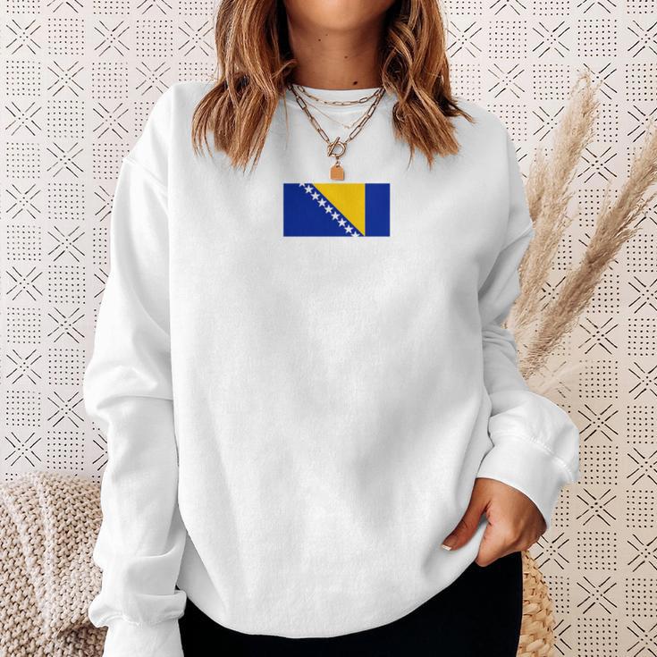 Kadric Bosnia Flag Surname Crest Emblem Crest Sweatshirt Geschenke für Sie