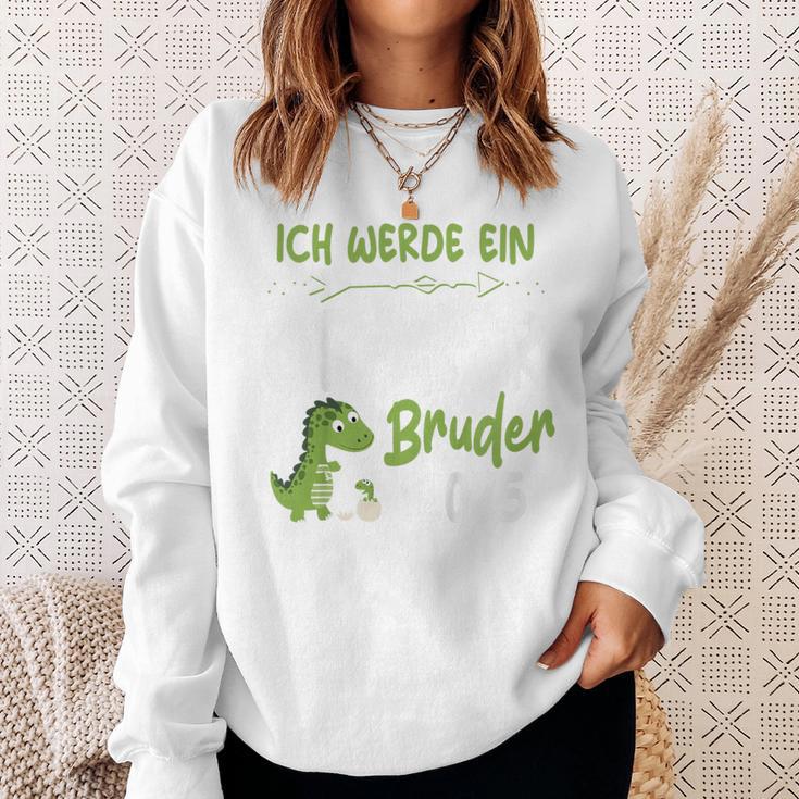 Kinder Ich Werde Ein Großer Bruder 2025 Dinosaur Baby Sweatshirt Geschenke für Sie