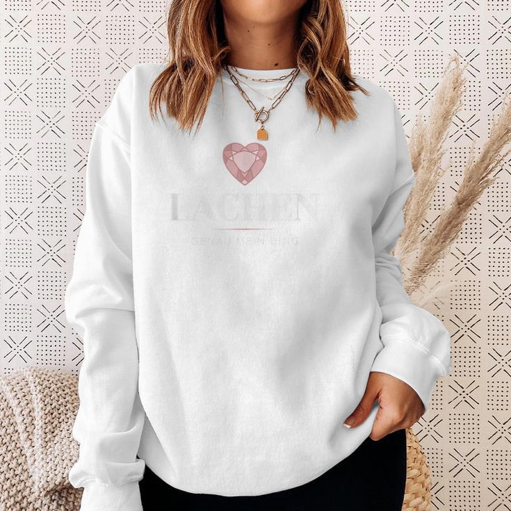 With Lachen Ist Genau Mein Ding Lachkraft Motif Sweatshirt Geschenke für Sie