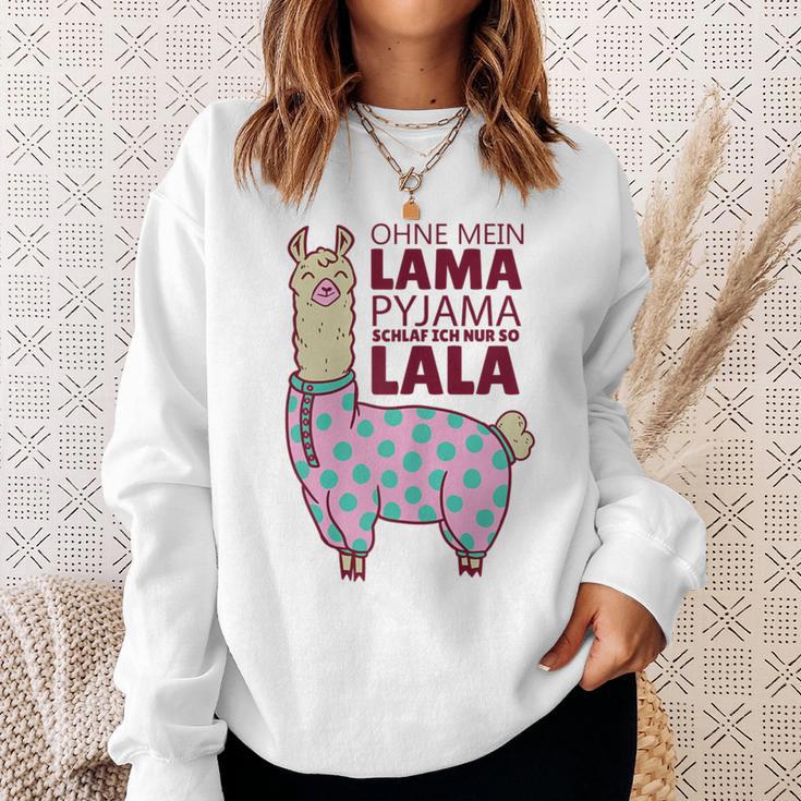 Lama Lama Pyjamas Alpaca Sleep Sweatshirt Geschenke für Sie