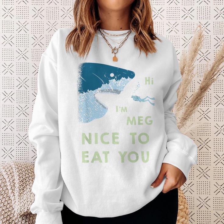 Megalodon Shark Fossil MegSweatshirt Geschenke für Sie