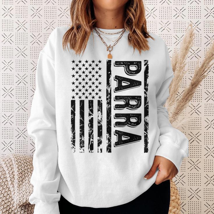 Parra Surname Surname Team Parra Family Reunion Blue Sweatshirt Geschenke für Sie