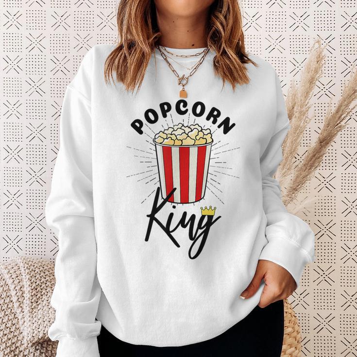 Popcorn King Popcorn Costume Film Cinema Sweatshirt Geschenke für Sie