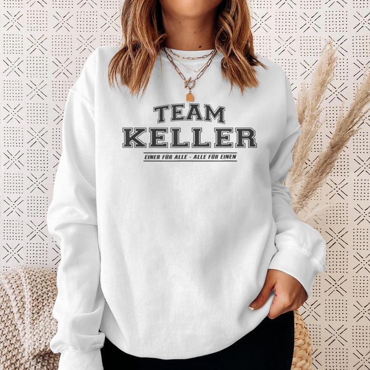 Team Keller Stolze Familie Nachname Geschenk Sweatshirt Geschenke für Sie