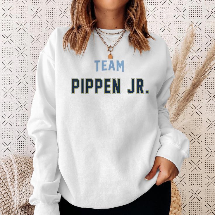 Team Pippen Jr Last Name Proud Family Last Name Familia Blue Sweatshirt Geschenke für Sie