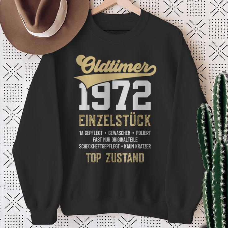 51 Jahre Oldtimer 1972Intage 51St Birthday Sweatshirt Geschenke für alte Frauen