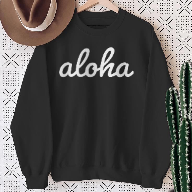 Aloha S Sweatshirt Geschenke für alte Frauen