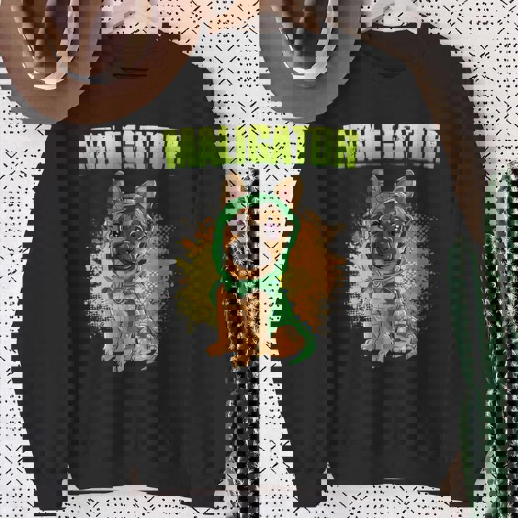 Belgian Malinois Maligator Sweatshirt Gifts for Old Women