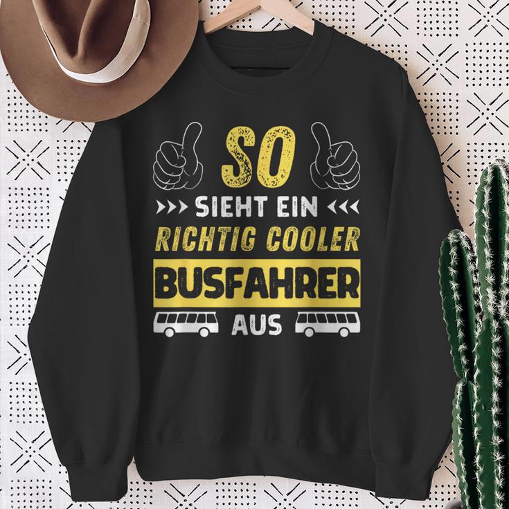 Bus Bus Driving Passenger Work Bus Driver Sweatshirt Geschenke für alte Frauen