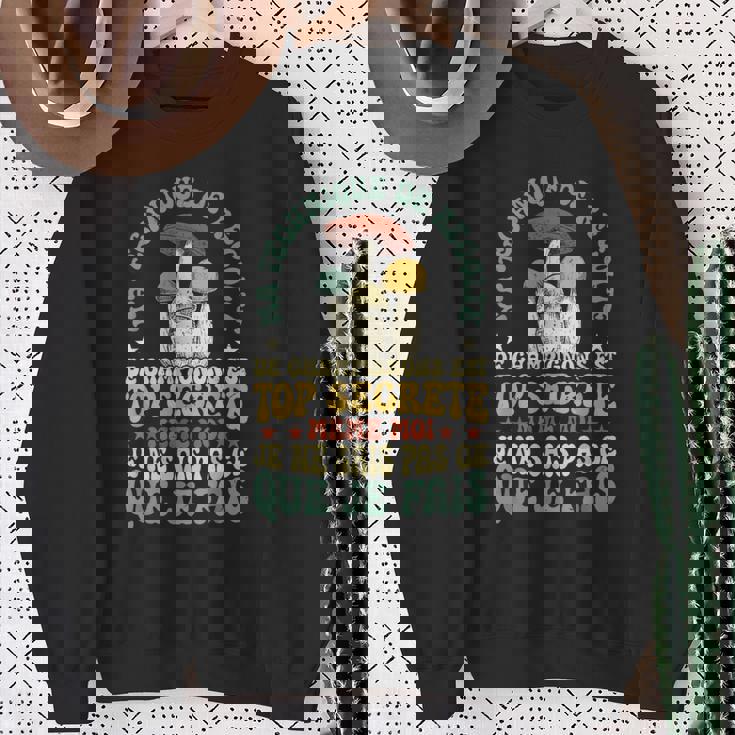 Champignon Cèpes Ma Technique De Récolte De Champignons Sweater e Cadeaux pour les femmes âgées