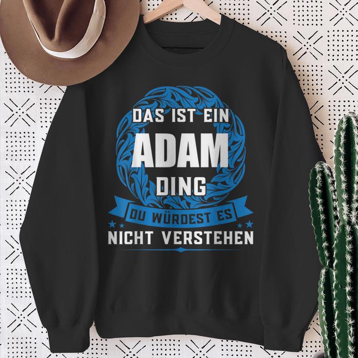 Das Ist Ein Adam Ding First Name S Sweatshirt Geschenke für alte Frauen