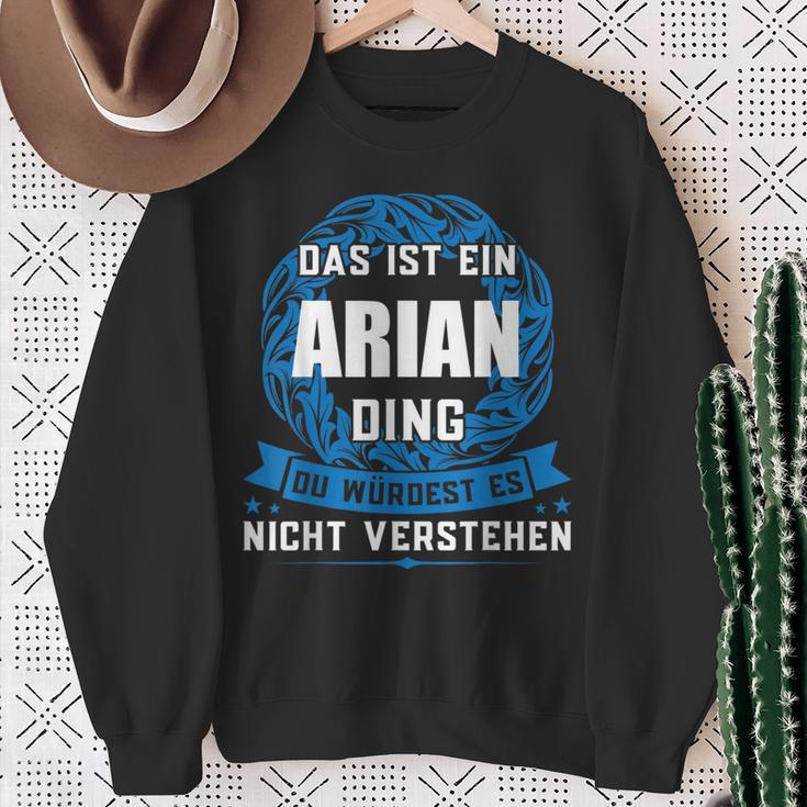 Das Ist Ein Arian Dingorname Sweatshirt Geschenke für alte Frauen