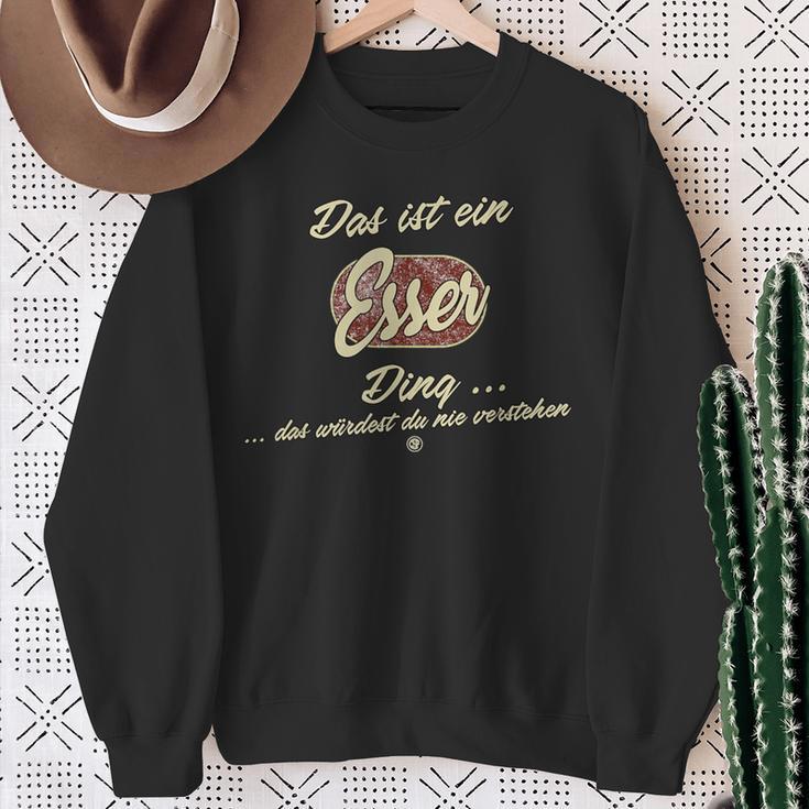 Das Ist Ein Esser Ding Family Esser Sweatshirt Geschenke für alte Frauen