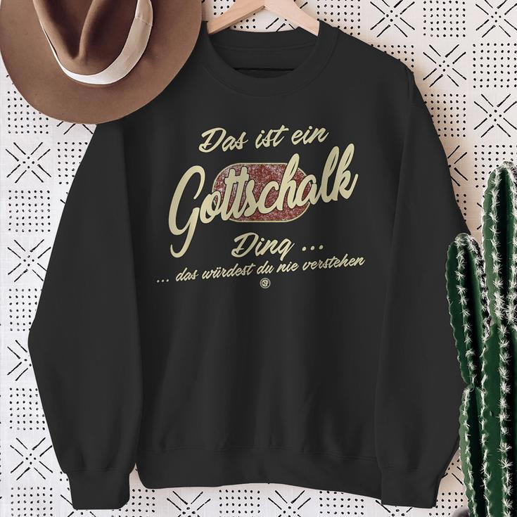 Das Ist Ein Gottschalk Ding Sweatshirt Geschenke für alte Frauen