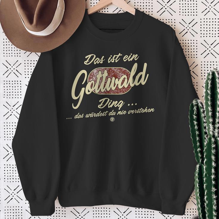 Das Ist Ein Gottwald Ding Lustiges Familie Gottwald Sweatshirt Geschenke für alte Frauen