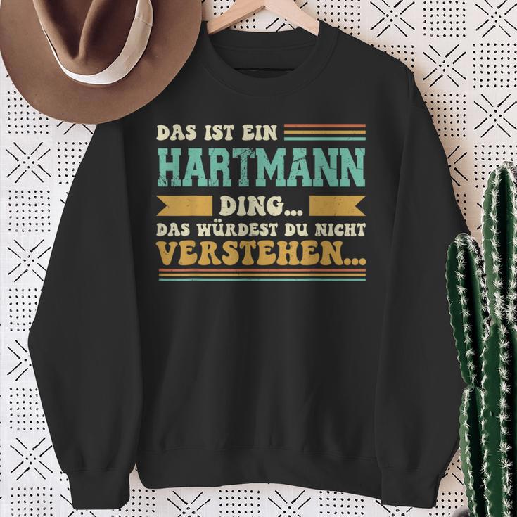 Das Ist Ein Hartmann Ding Das Ist Ein Hartmann Ding Sweatshirt Geschenke für alte Frauen