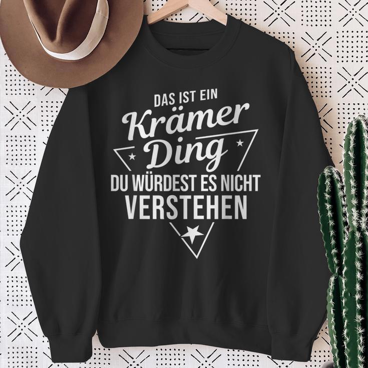 Das Ist Ein Krämer Ding Du Würdest Es Nicht Understand Sweatshirt Geschenke für alte Frauen