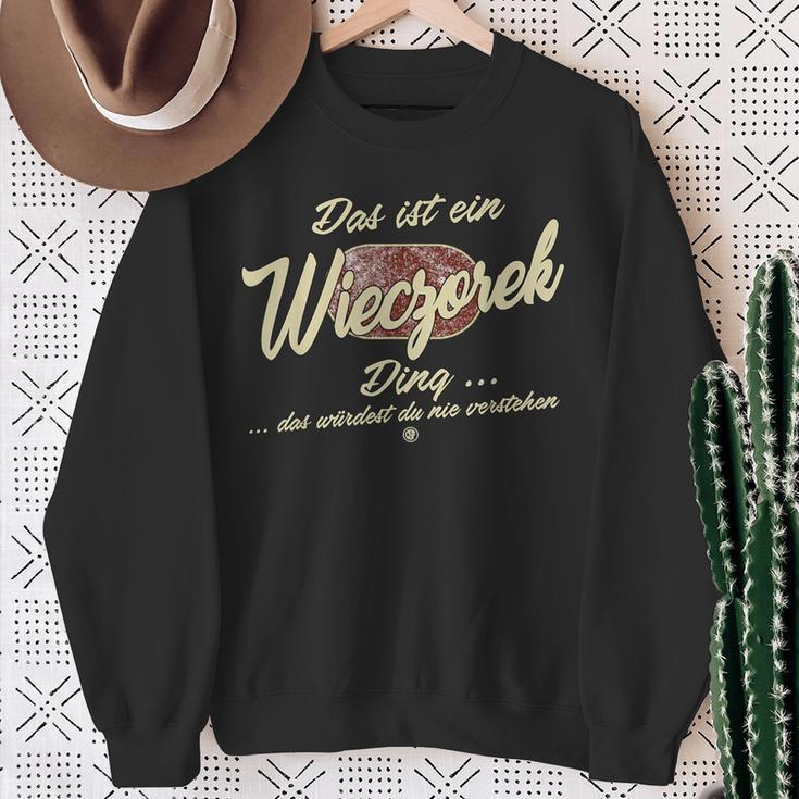 Das Ist Ein Wieczorek Ding Lustiges Familie Wieczorek Sweatshirt Geschenke für alte Frauen