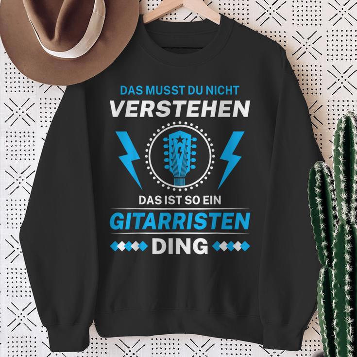 Das Ist So Ein Gitarristen Ding Bassisten Gitarrist Sweatshirt Geschenke für alte Frauen