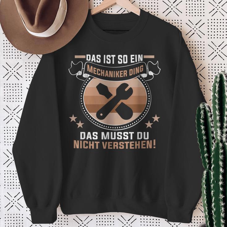 Das Ist So Ein Mechaniker Ding Tuner Car Mechanic Sweatshirt Geschenke für alte Frauen