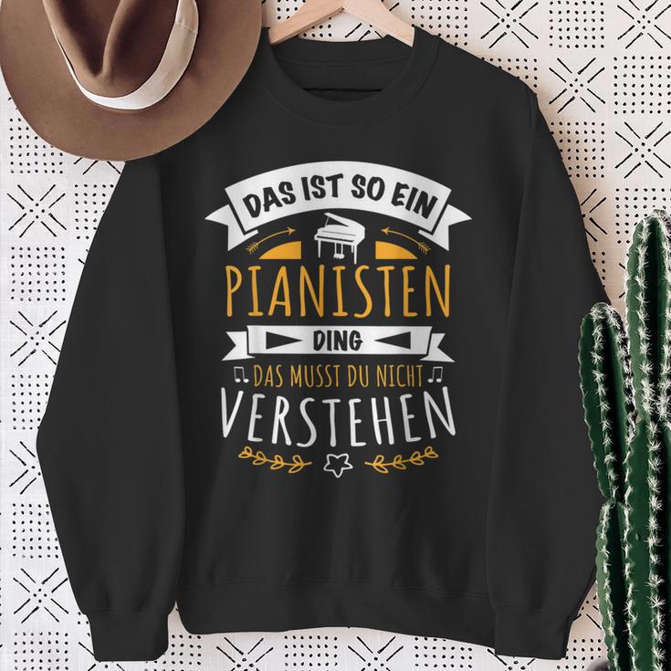 Das Ist So Ein Pianisten Ding Sweatshirt Geschenke für alte Frauen