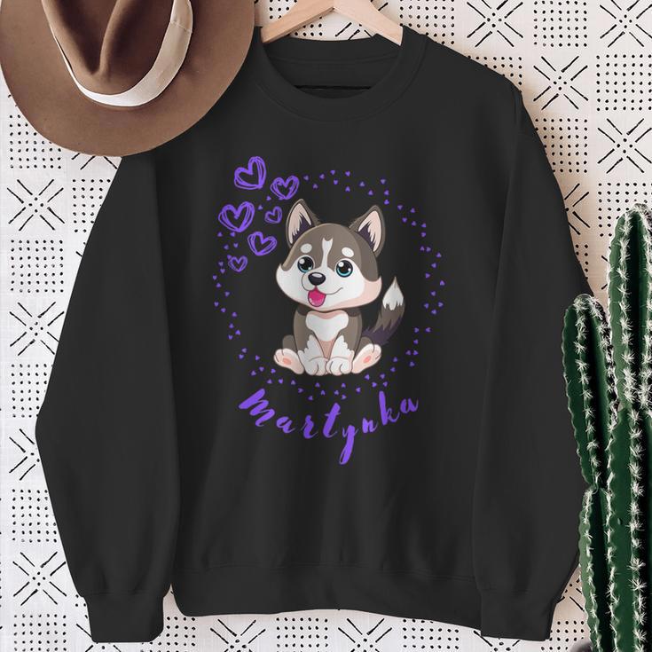 Für Alle Die Hunde Und Welpen Lieben Dog Lovers Sweatshirt Geschenke für alte Frauen