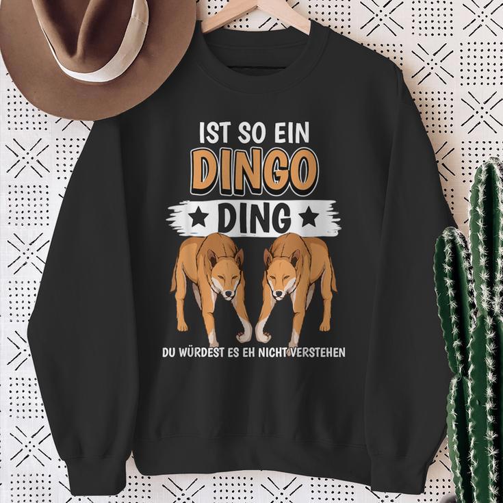 Dingos Ist So Ein Dingo Sweatshirt Geschenke für alte Frauen