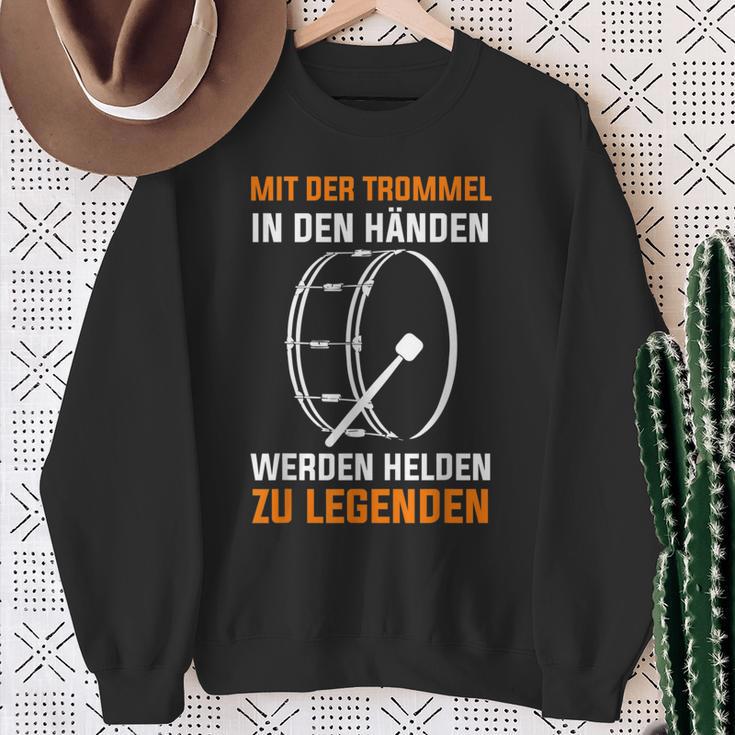 Drum Drummer Marching Drum Sweatshirt Geschenke für alte Frauen