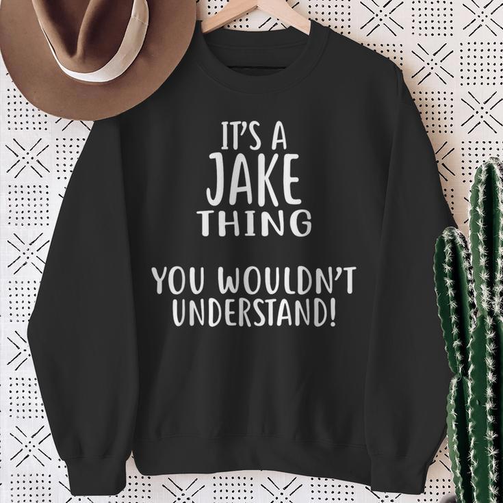 Es Ist Ein Jake-Ding Das Würdest Du Nichterstehen Sweatshirt Geschenke für alte Frauen