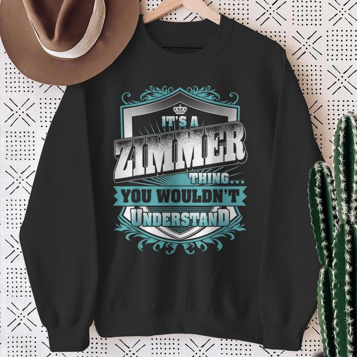 Es Ist Ein Zimmer-Ding Das Du Nichterstehen Würdest Nameintage Sweatshirt Geschenke für alte Frauen