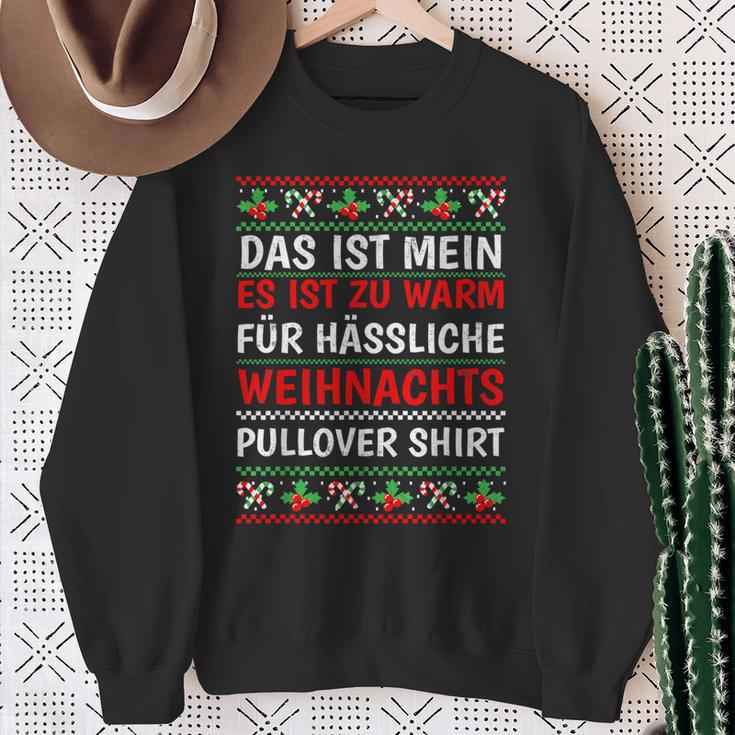 Es Ist Zu Warm Für Hässliche Weihnachtss Sweatshirt Geschenke für alte Frauen