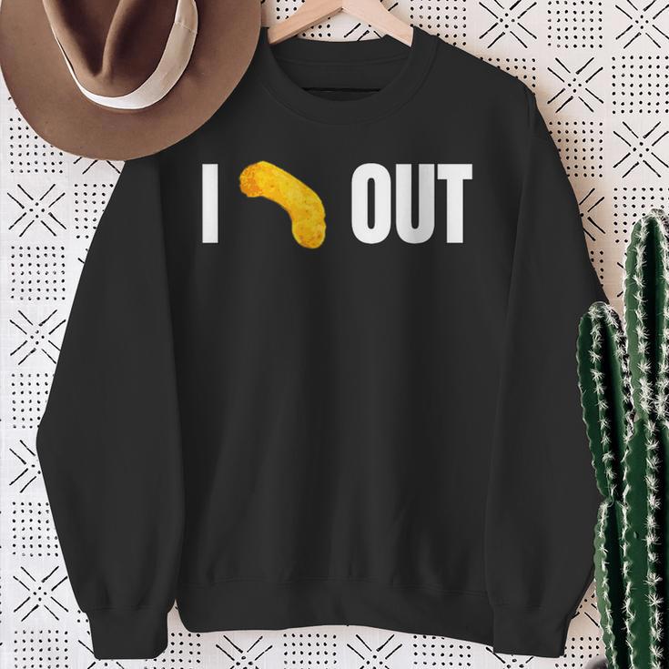 I Flip Out Ich Flip Aus Raste Aus Erdnussflip Ausflippen Ausflippen Sweatshirt Geschenke für alte Frauen