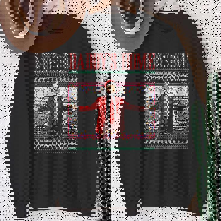 Daddy's Home Trump Ugly Christmas Sweater Xmas Pajamas Sweatshirt Gifts for Old Women
