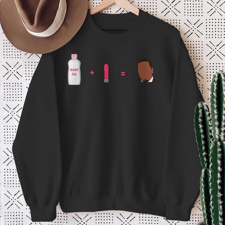 Did Dye Meme For Baby Oil Sweatshirt Geschenke für alte Frauen