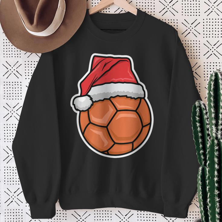 Handball Christmas Sweatshirt Geschenke für alte Frauen