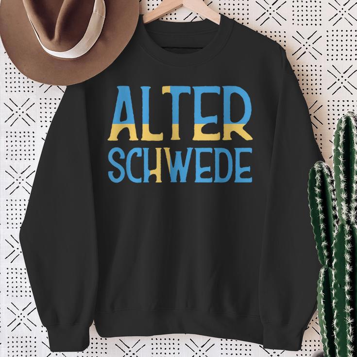 Old Swede Proverb Sweatshirt Geschenke für alte Frauen