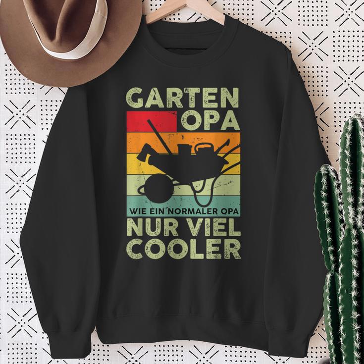 Garden Grandpa Gardener Saying Outfit For Grandad Sweatshirt Geschenke für alte Frauen