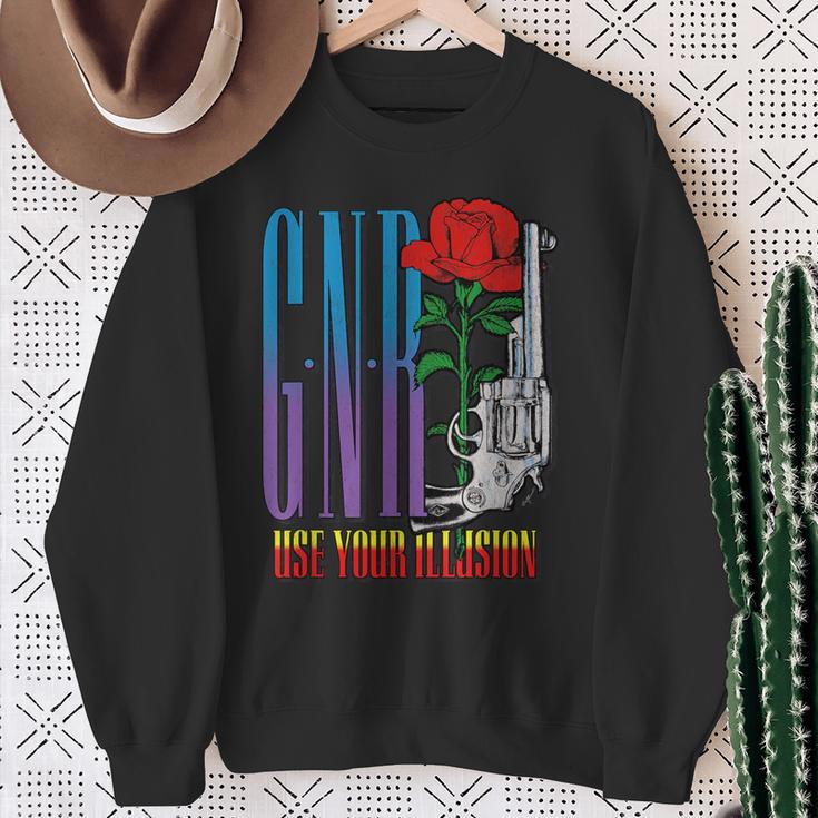 Guns N' Roses Illusions Tour Sweatshirt Geschenke für alte Frauen